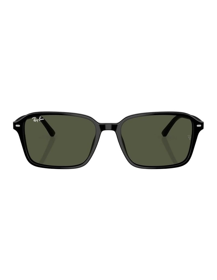 Raimond Acetate Sunglasses in Black image 2