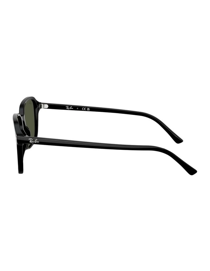 Raimond Acetate Sunglasses in Black image 3