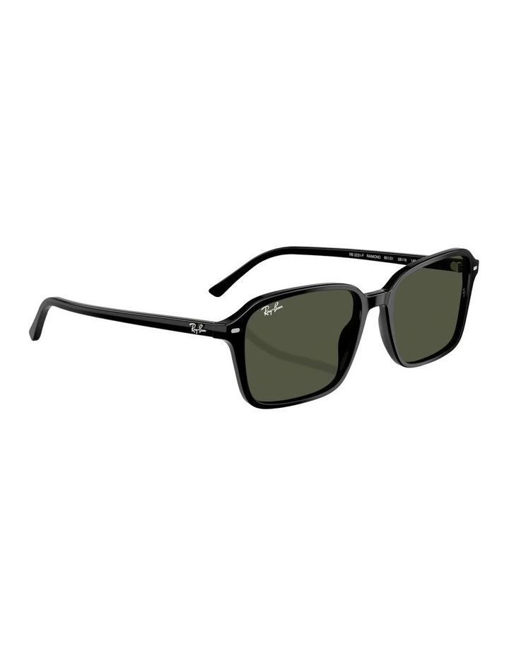 Raimond Acetate Sunglasses in Black image 5