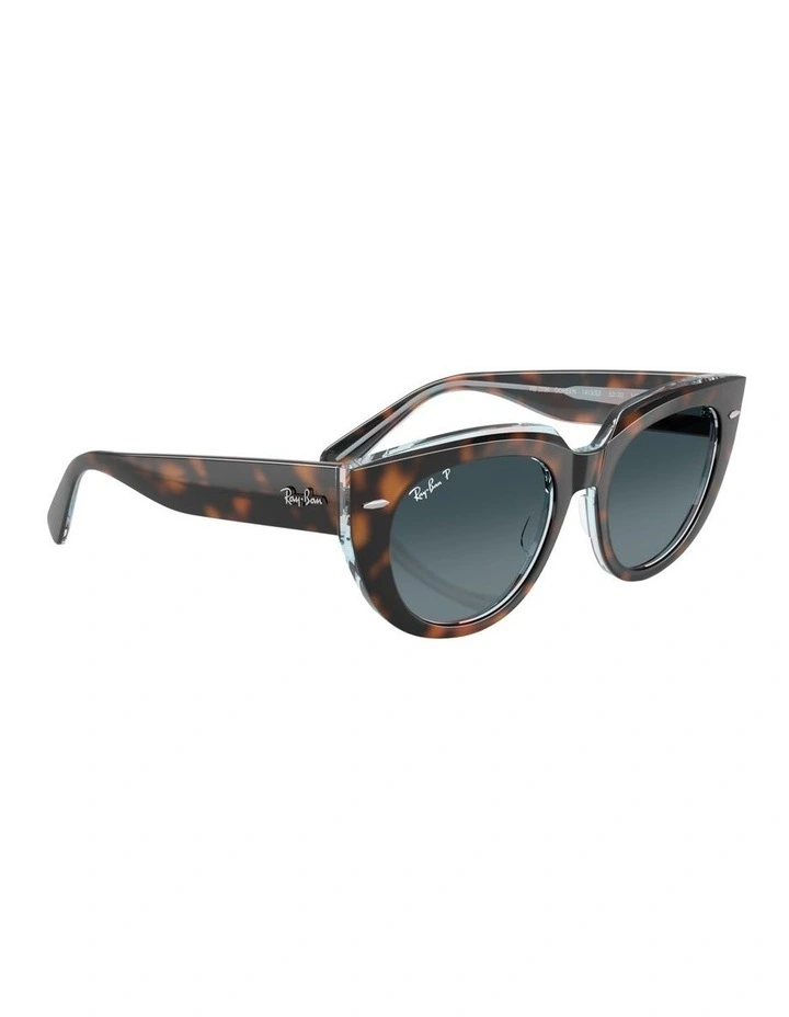Doreen Propionate Polarised Sunglasses in Tortoise image 5