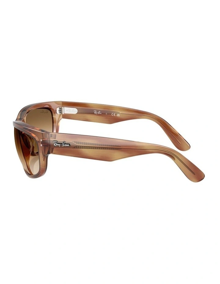 Mega Balorama Propionate Sunglasses in Tortoise image 3