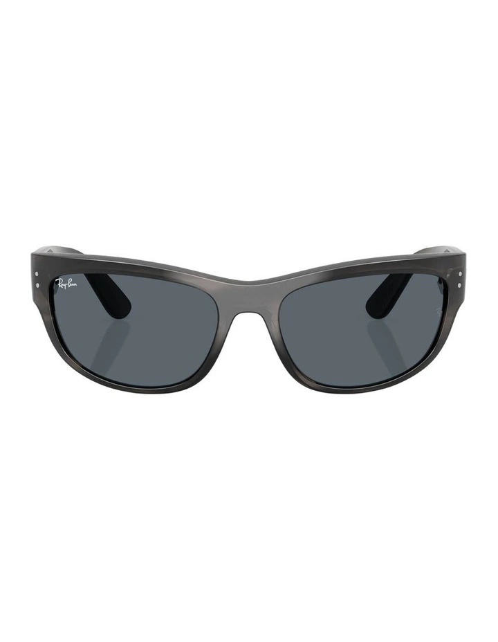 Mega Balorama Propionate Sunglasses in Grey image 1