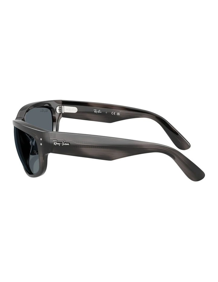 Mega Balorama Propionate Sunglasses in Grey image 3