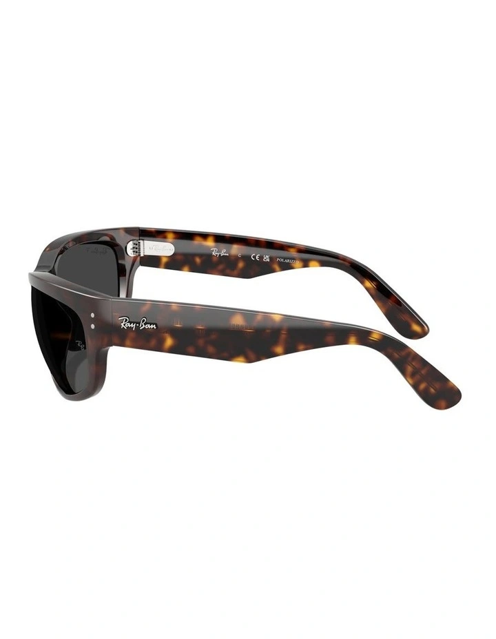 Mega Balorama Propionate Polarised Sunglasses in Tortoise image 2