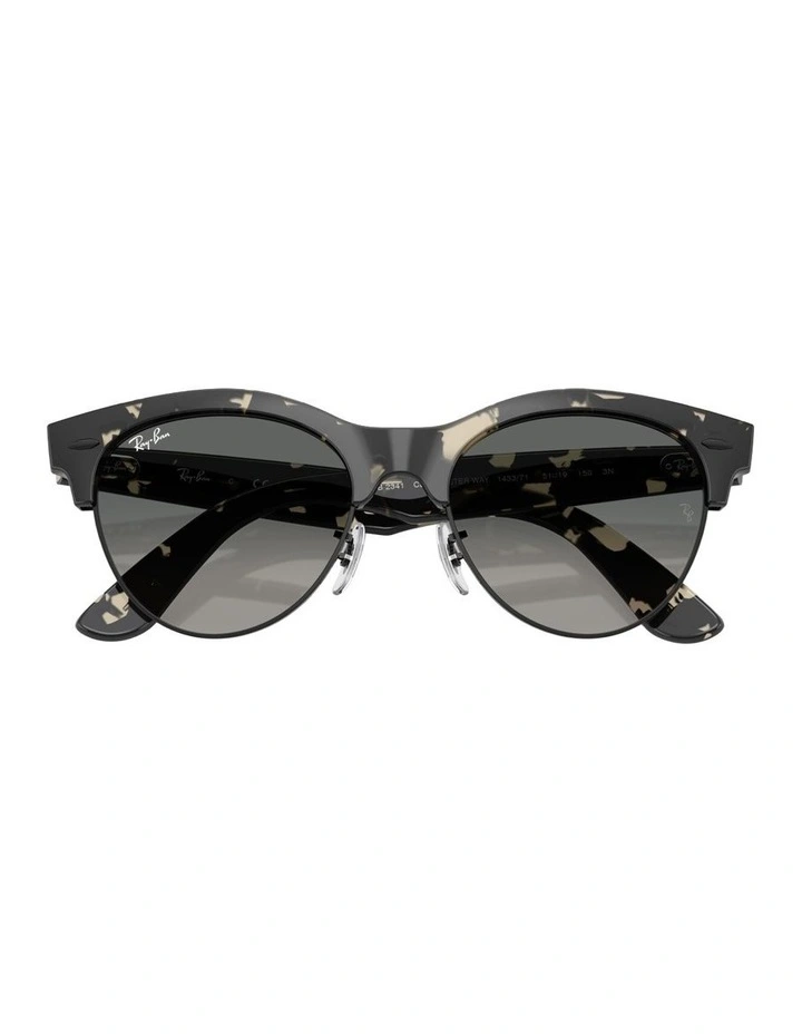 Clubmaster Way Propionate Sunglasses in Tortoise image 4