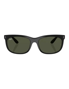 Balorette Acetate Sunglasses in Black