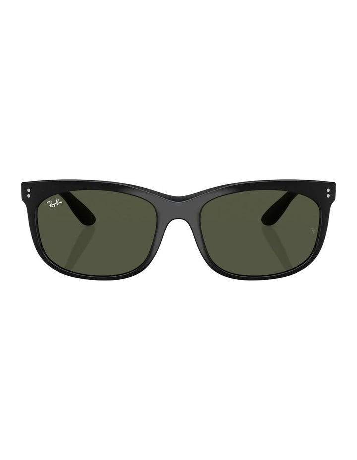 Balorette Acetate Sunglasses in Black image 1