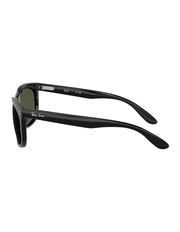 Balorette Acetate Sunglasses in Black image 2
