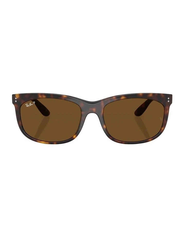 Balorette Acetate Polarised Sunglasses in Tortoise image 1