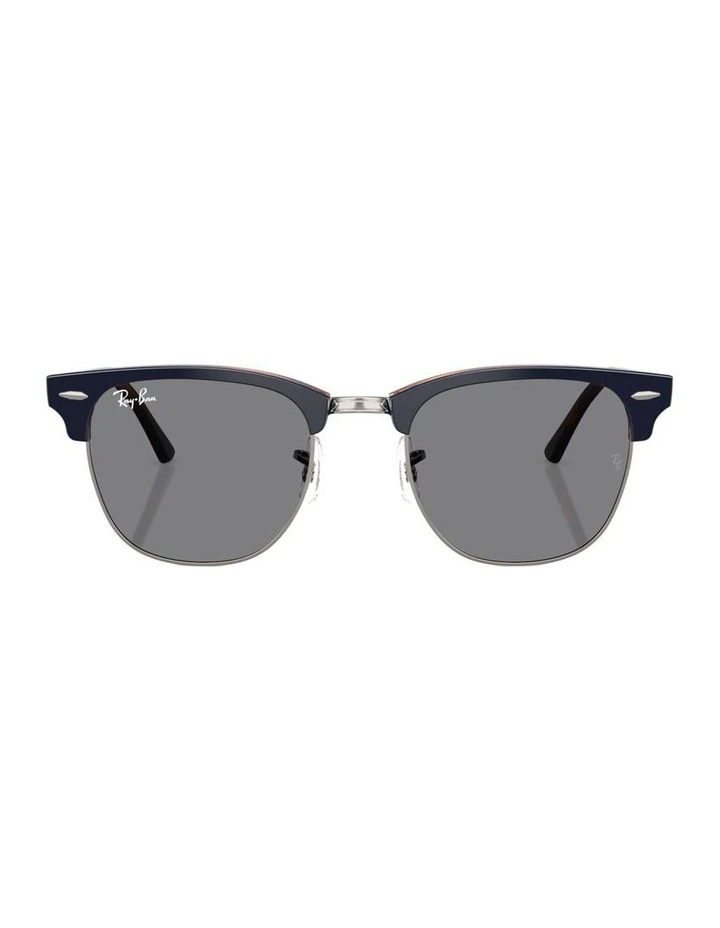 Clubmaster Classic Acetate Sunglasses in Grey image 1