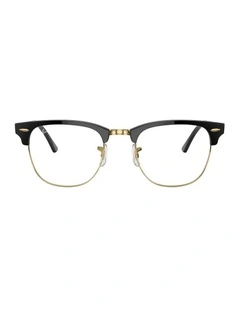 Clubmaster Acetate Sunglasses in Black