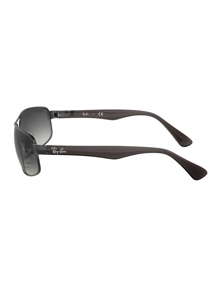 Metal Sunglasses RB3445 in Black image 3