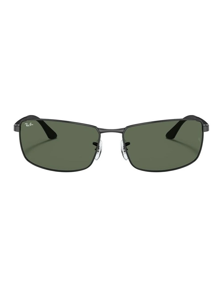 RB3498 Metal Sunglasses in Black image 1