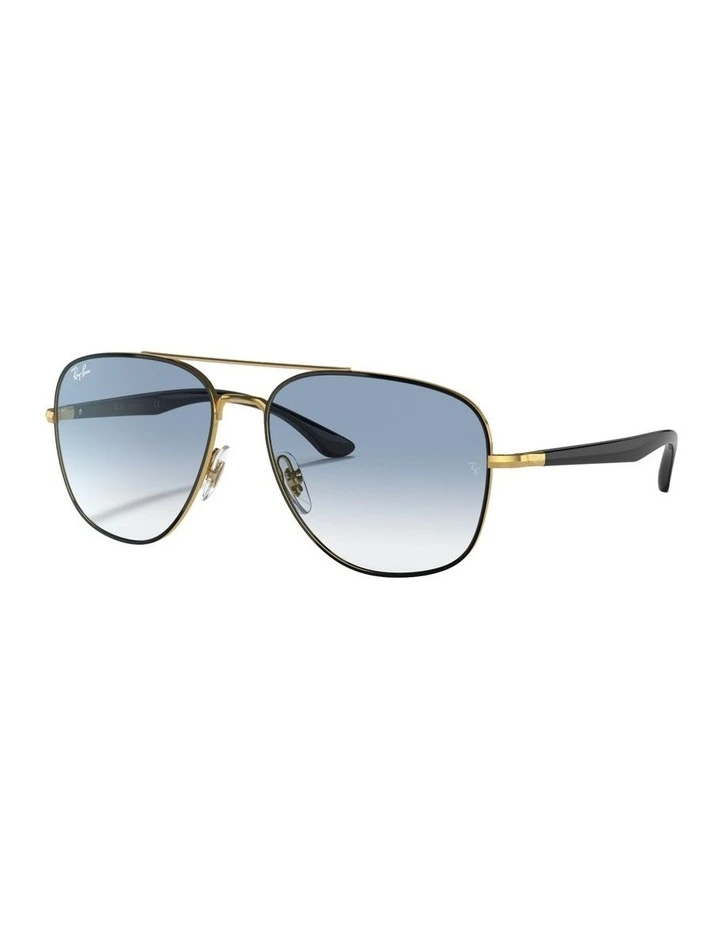 Metal Sunglasses RB3683 in Black image 1