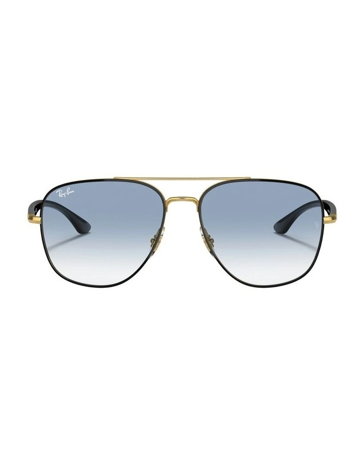 Metal Sunglasses RB3683 in Black image 2