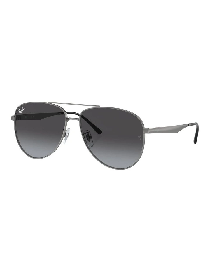 Metal Sunglasses RB3712D in Grey image 1