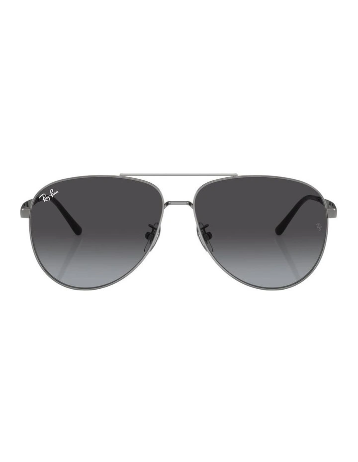 Metal Sunglasses RB3712D in Grey image 2