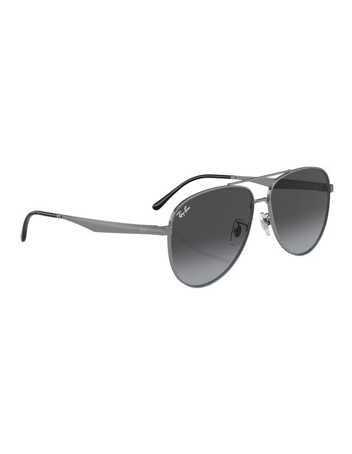 Metal Sunglasses RB3712D in Grey image 5