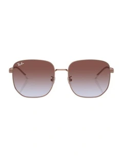 Metal Sunglasses RB3713D in Pink