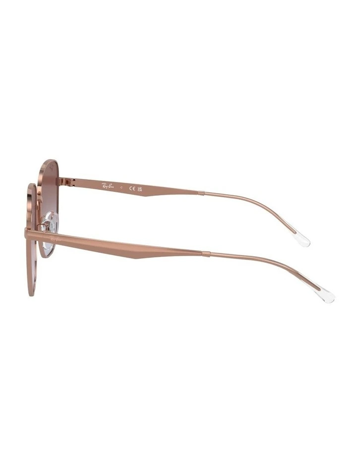 Metal Sunglasses RB3713D in Pink image 2