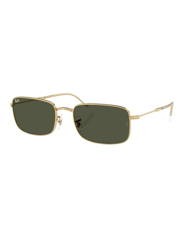 Metal Sunglasses in Gold image 1