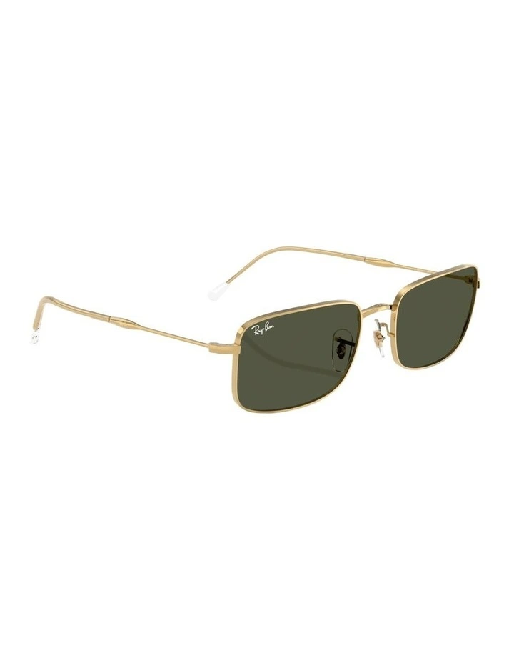 Metal Sunglasses in Gold image 5