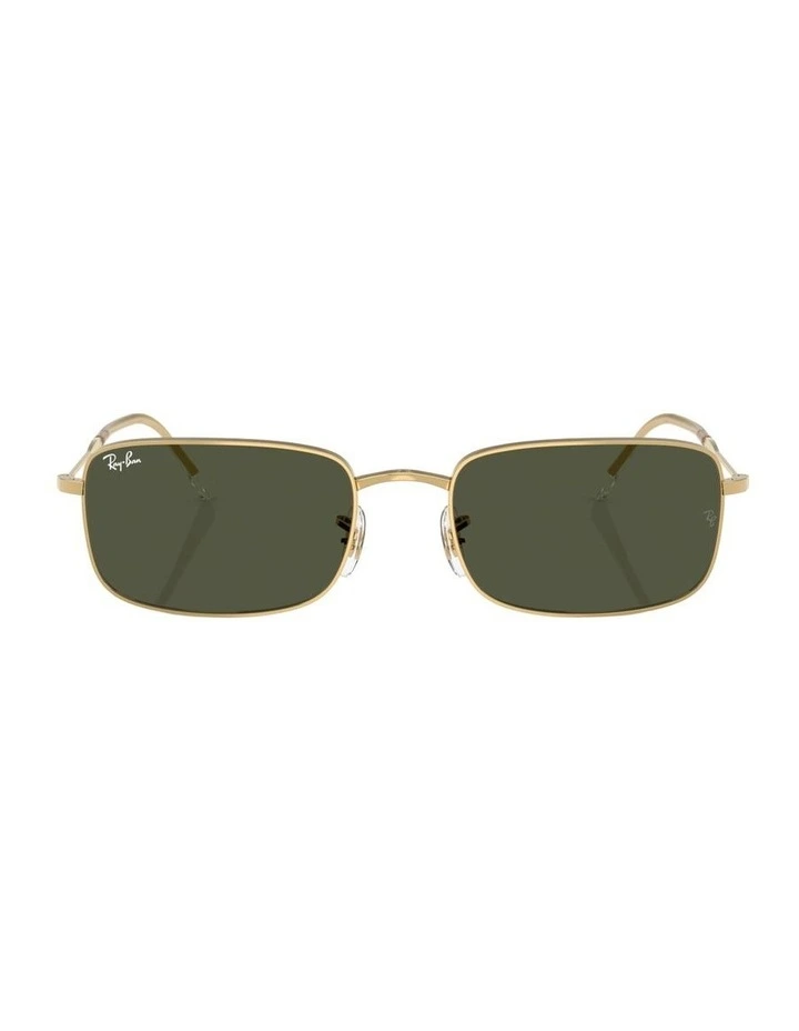 Metal Sunglasses in Gold image 2