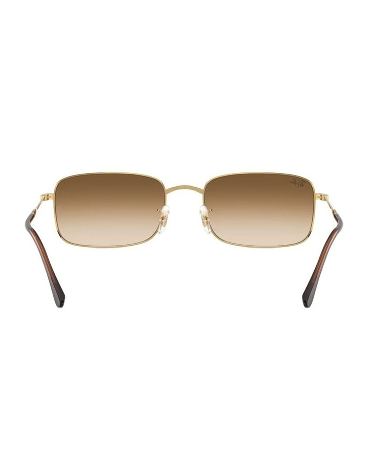 Metal Sunglasses in Gold image 3