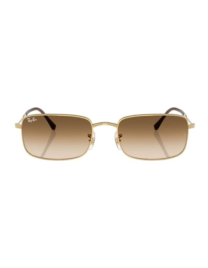 Metal Sunglasses in Gold image 1