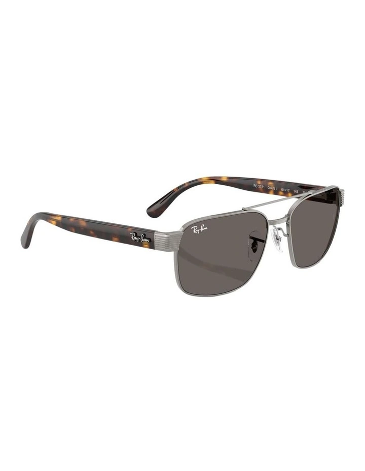 Metal Sunglasses in Grey image 5
