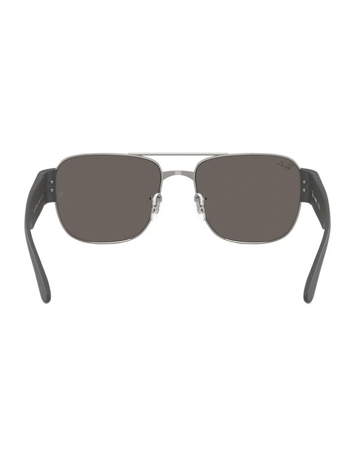 Metal Sunglasses RB3756 in Grey image 3