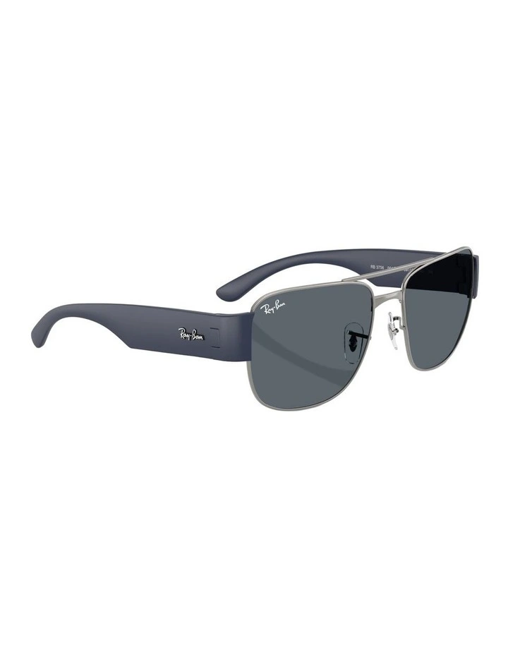 RB3756 Metal Sunglasses in Grey image 5
