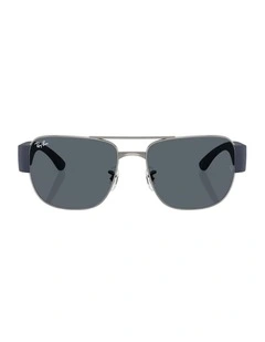 Metal Sunglasses RB3756 in Grey