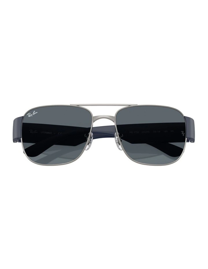 Metal Sunglasses RB3756 in Grey image 4