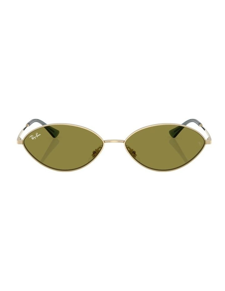 Kai Bio-Based Metal Sunglasses in Gold image 2