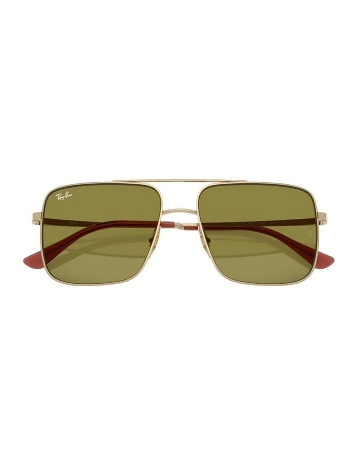 Ari Bio-Based Metal Sunglasses in Gold image 4