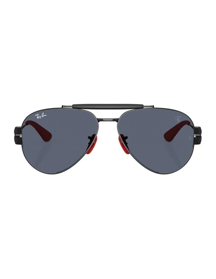 Scuderia Ferrari Collection Metal Sunglasses RB3762M in Black image 2
