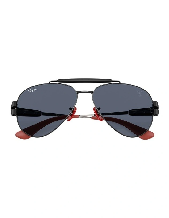 Scuderia Ferrari Collection Metal Sunglasses RB3762M in Black image 4