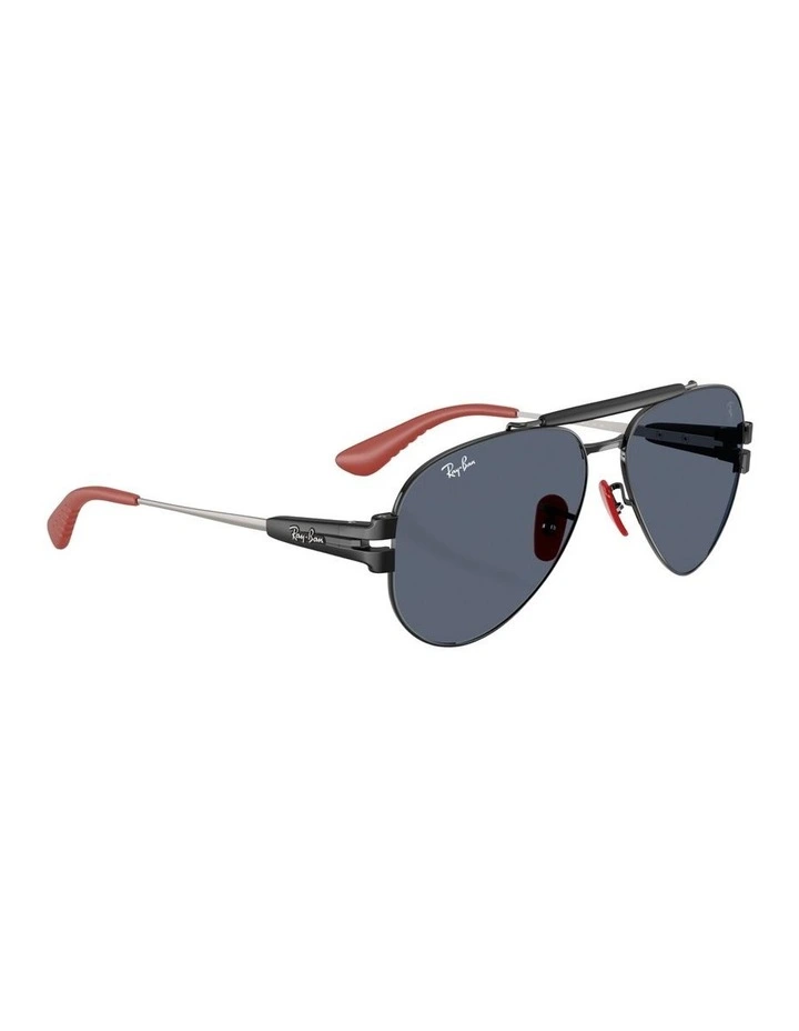 Scuderia Ferrari Collection Metal Sunglasses RB3762M in Black image 5