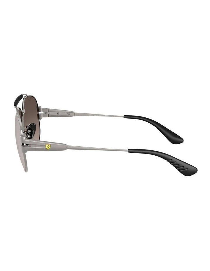 Scuderia Ferrari Collection Metal Polarised Sunglasses RB3762M in Grey image 3
