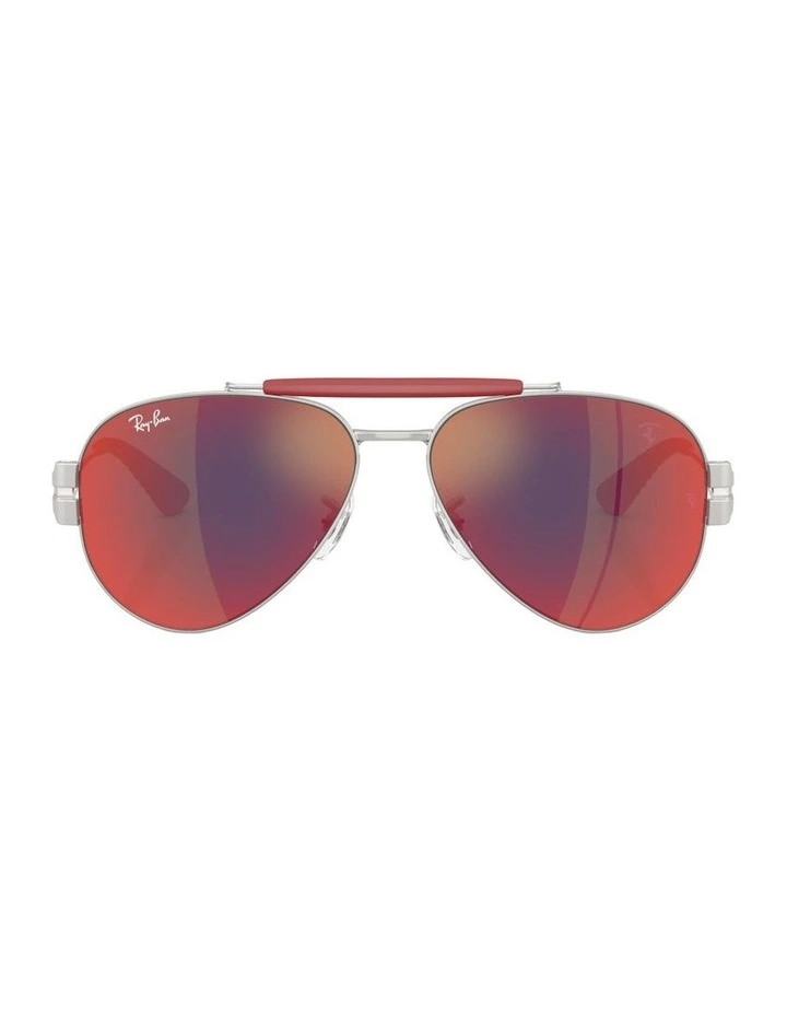 Scuderia Ferrari Collection Metal Sunglasses RB3762M in Silver image 1