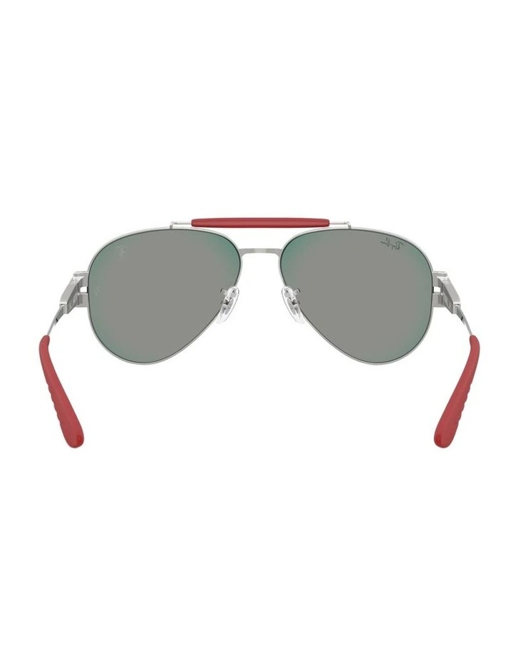 Scuderia Ferrari Collection Metal Sunglasses RB3762M in Silver image 2
