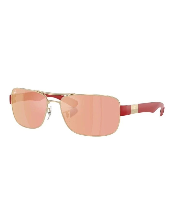 Scuderia Ferrari Collection Metal Sunglasses in Gold RB3763M image 1