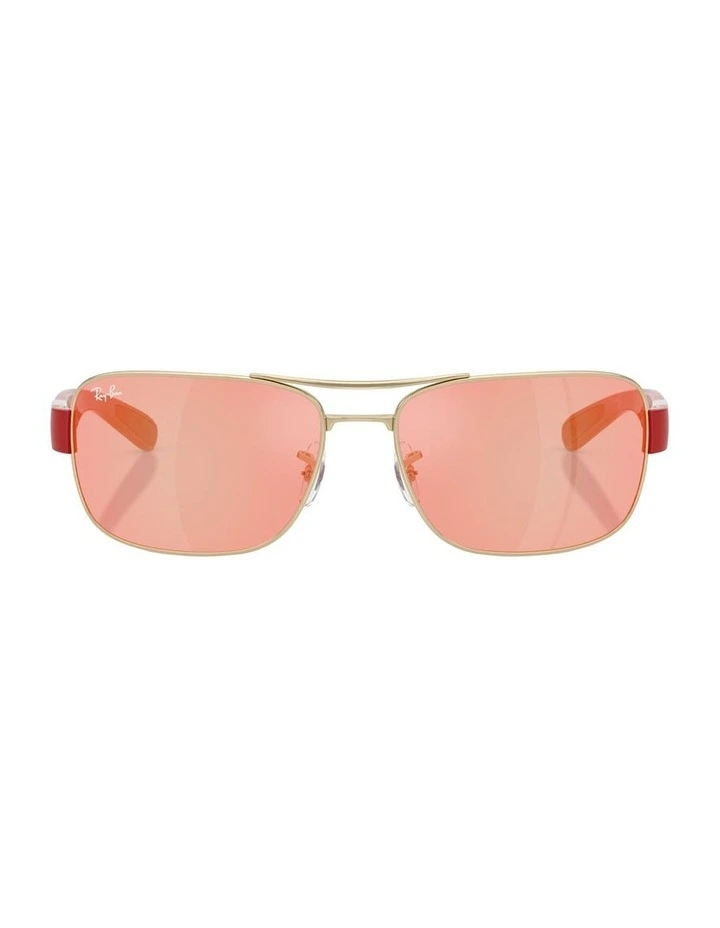 Scuderia Ferrari Collection Metal Sunglasses in Gold RB3763M image 2
