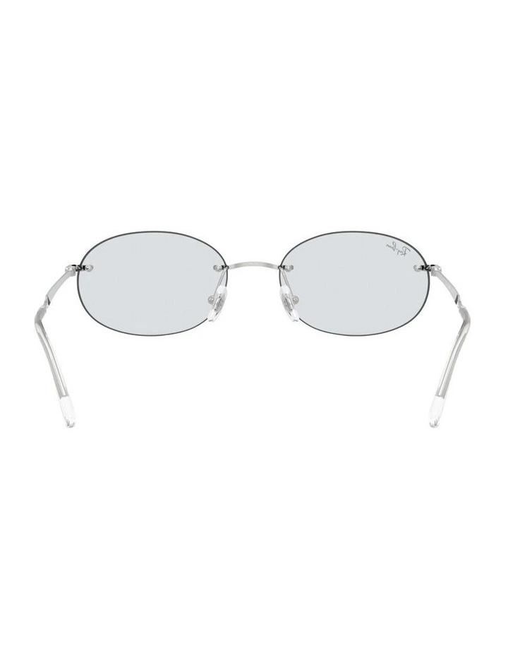 Transitions Color Touch Lenses Metal Sunglasses in Silver RB3767 image 2