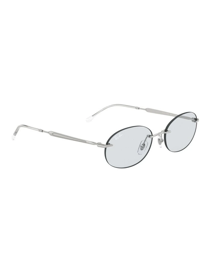 Transitions Color Touch Lenses Metal Sunglasses in Silver RB3767 image 5