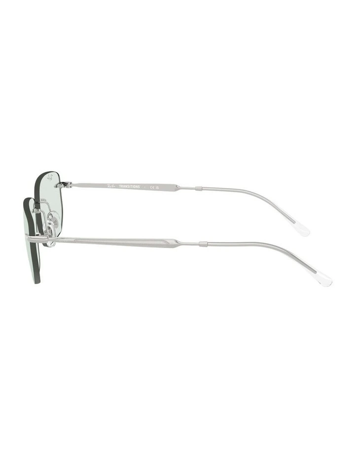 Transitions Color Touch Lenses Metal Sunglasses in Silver RB3768 image 3
