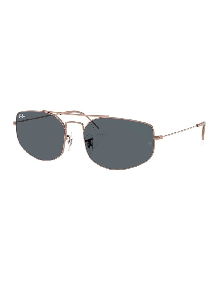 Explorer V Metal Sunglasses in Copper image 1