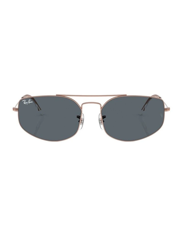 Explorer V Metal Sunglasses in Copper image 2