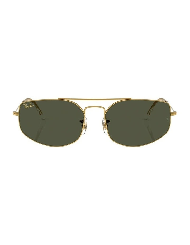 Explorer V Metal Sunglasses in Gold image 2